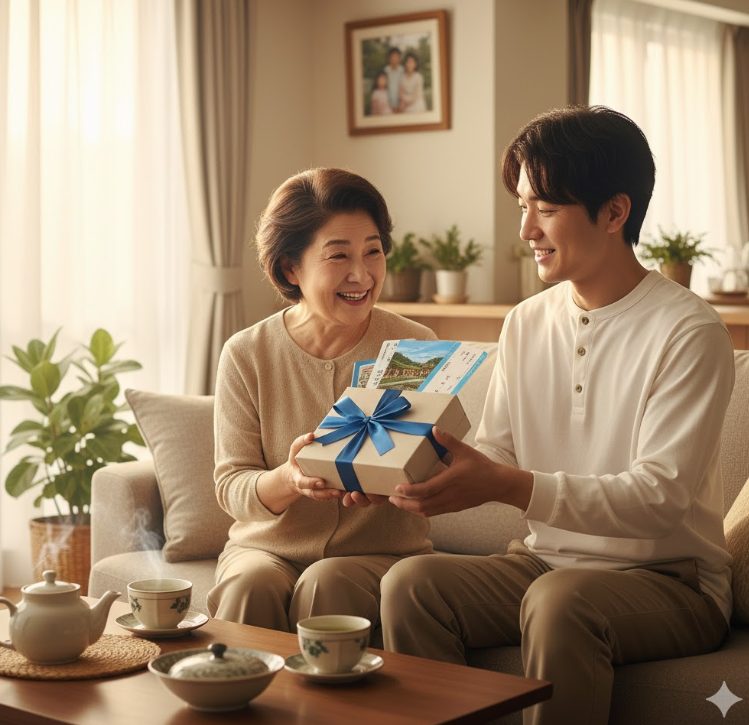 旅行のプレゼントを交通費込みにする相手別の成功術