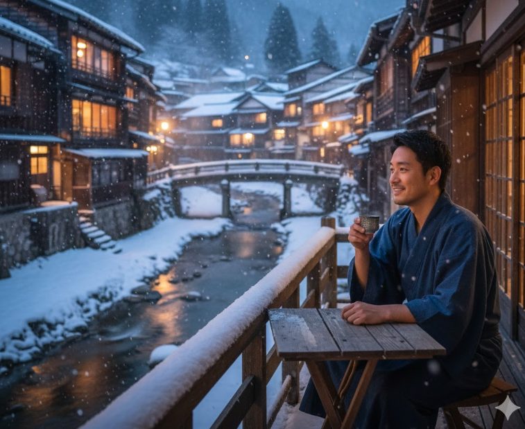 男一人旅でも気兼ねなく楽しめる温泉街の魅力