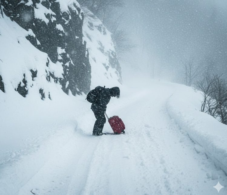 徒歩移動は命に関わる危険な行為