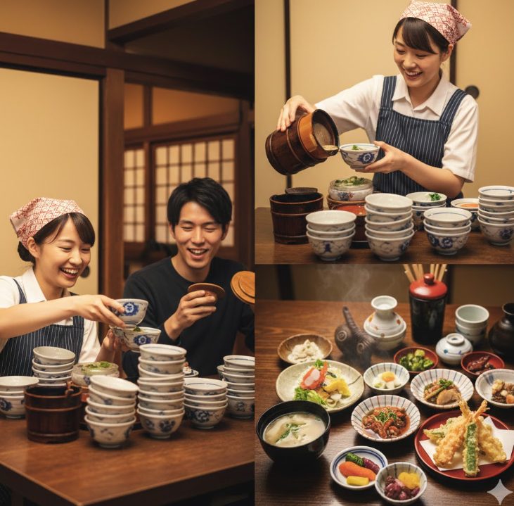 ランチとわんこそばのお店