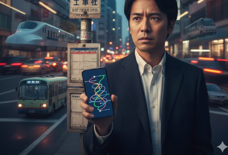 バス検索で非現実的なルートが出る理由