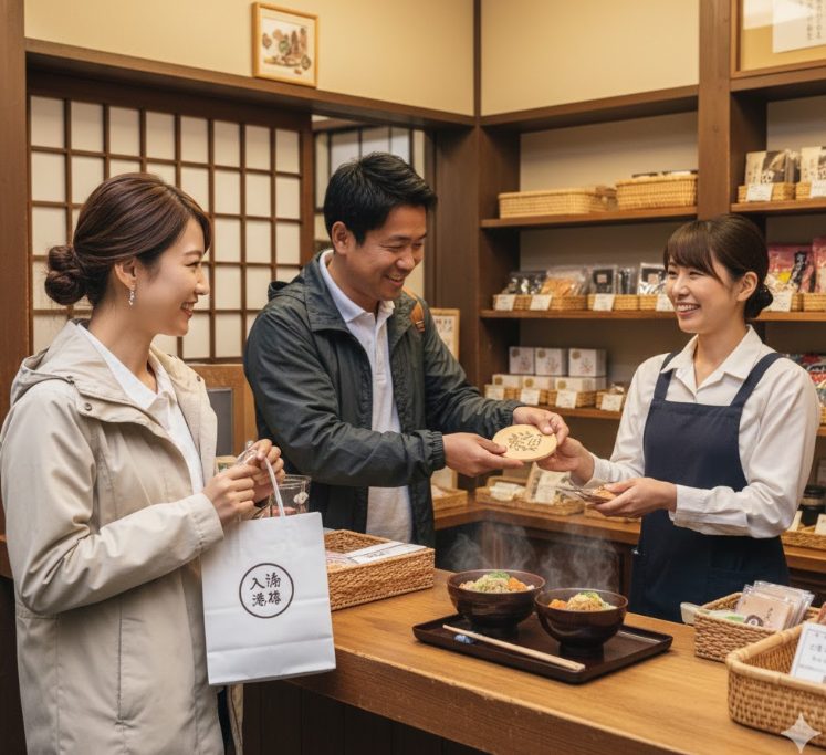 特典を使ってランチやお土産も満喫