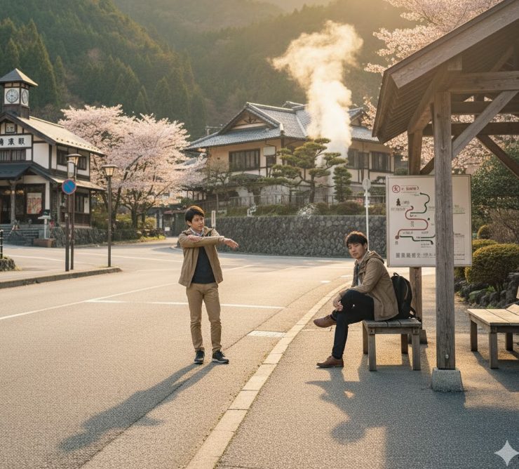 バス時刻表にある空白時間と待ち時間の対策