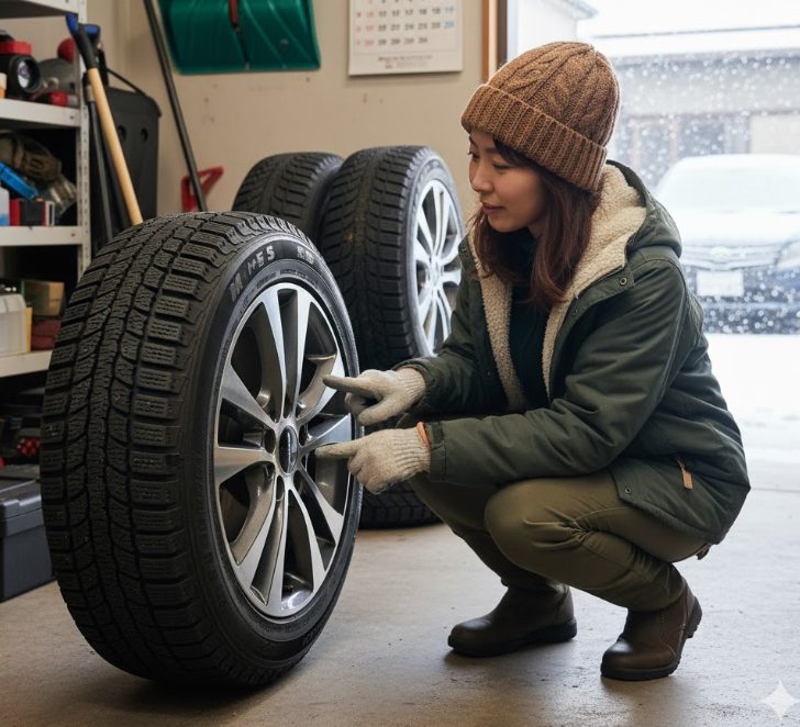 初雪は11月?スタッドレスの準備時期
