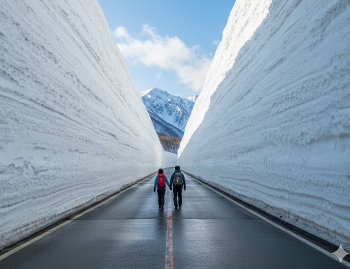 雪の回廊(磐梯吾妻)との違い