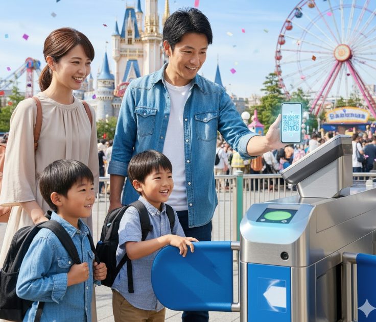 基本的なアソビューチケットの使い方と入場手順