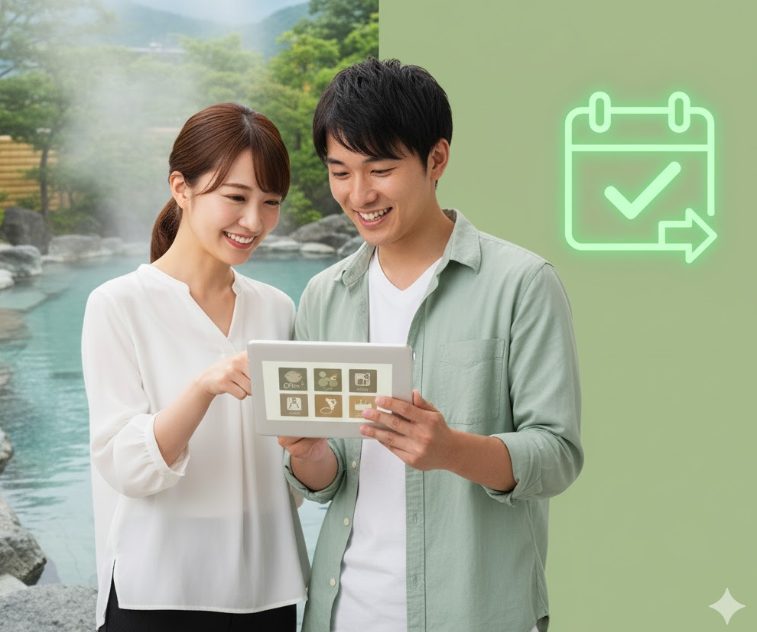 日帰り温泉予約に最適