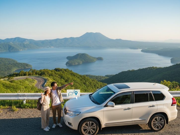 レンタカーやタクシーなら自由度が高い