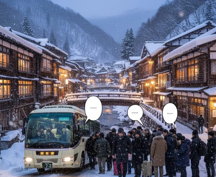 銀山温泉のバスに乗れない深刻な理由