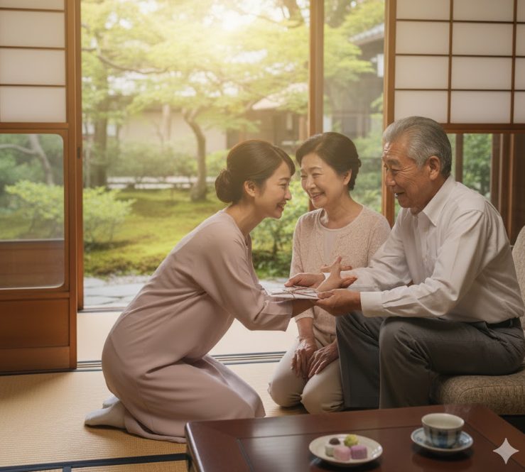 両親に温泉旅行をプレゼントし感謝を伝える