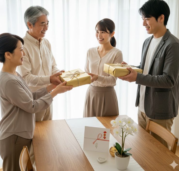 両親への結婚祝いのお返しの基本