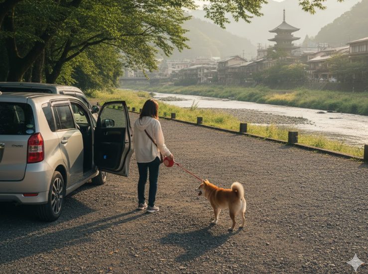 散策に便利な駐車場情報