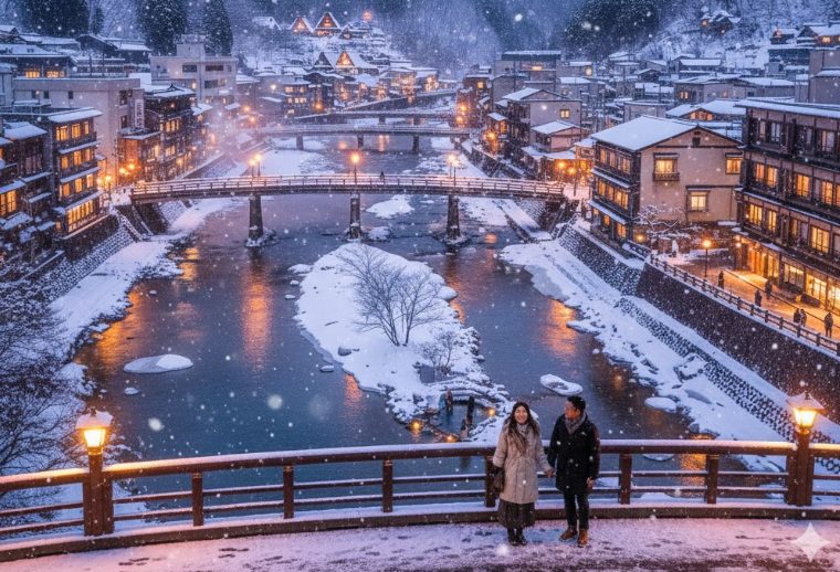 下呂温泉の雪のまとめ