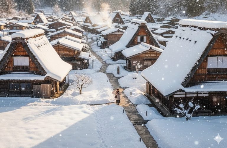 雪景色が見られる場所
