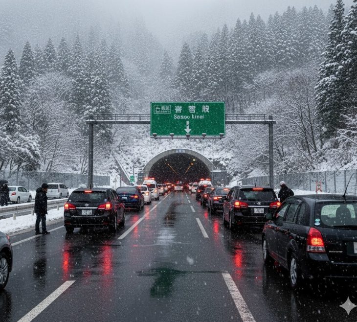 中央道と笹子トンネルの注意点