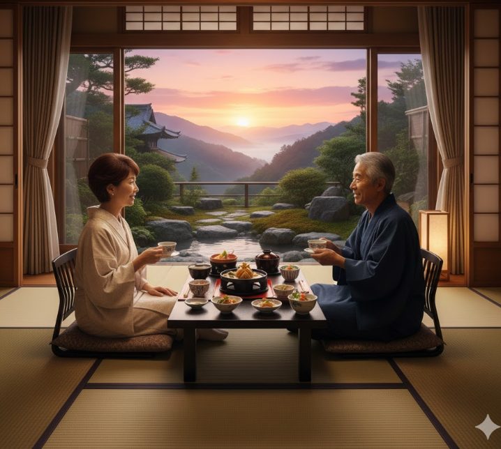 最高の還暦祝い旅行、夫婦で泊まる宿