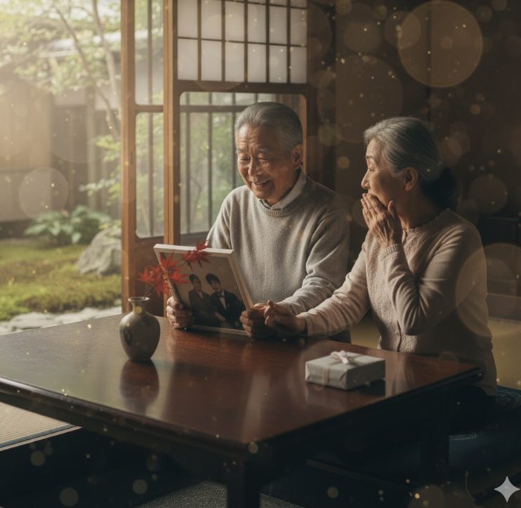 金婚式でお祝いをしない!でも伝わる感謝