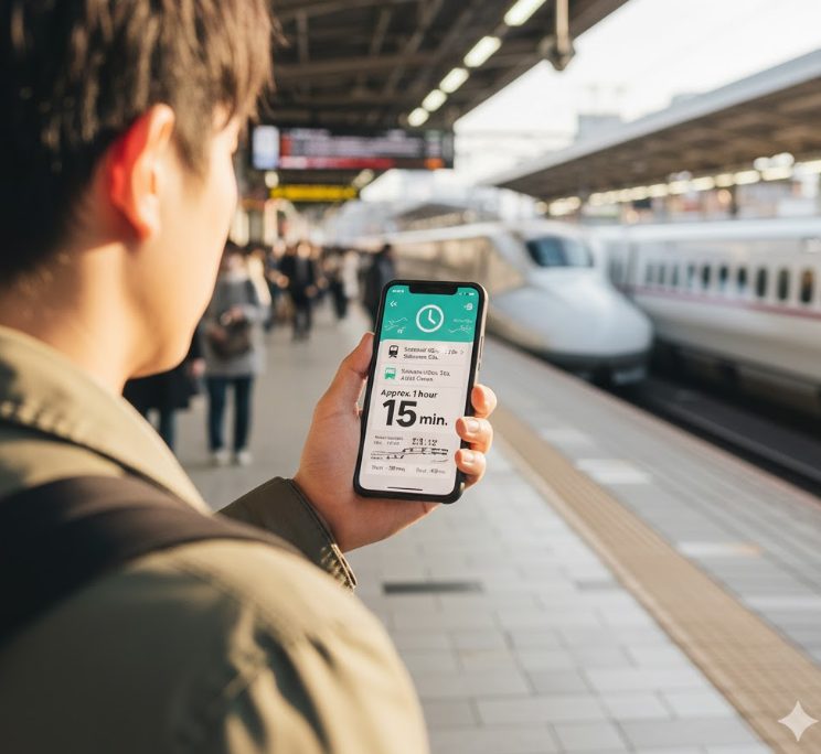 公共交通の所要時間