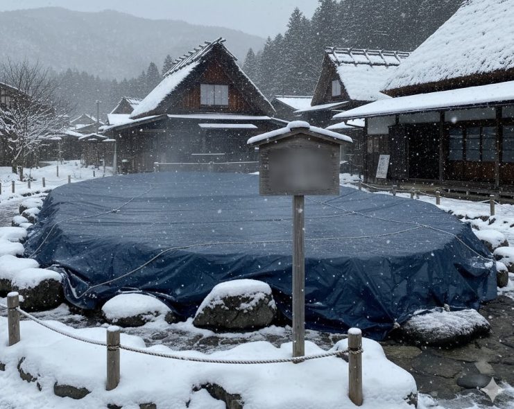 鶴の湯の露天風呂に入れない日