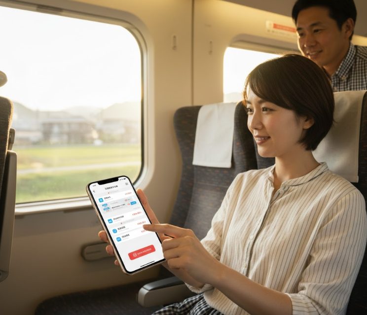 e5489での予約とeきっぷ