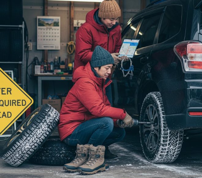 作並温泉、雪はいつから準備が必要?