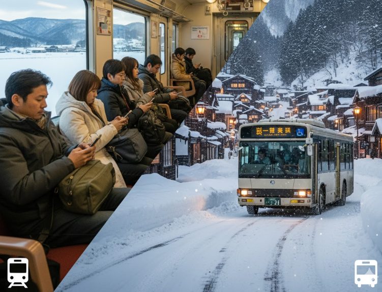 電車とバスでの行き方と料金