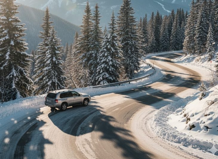 【車】冬季の万座ハイウェー迂回ルート