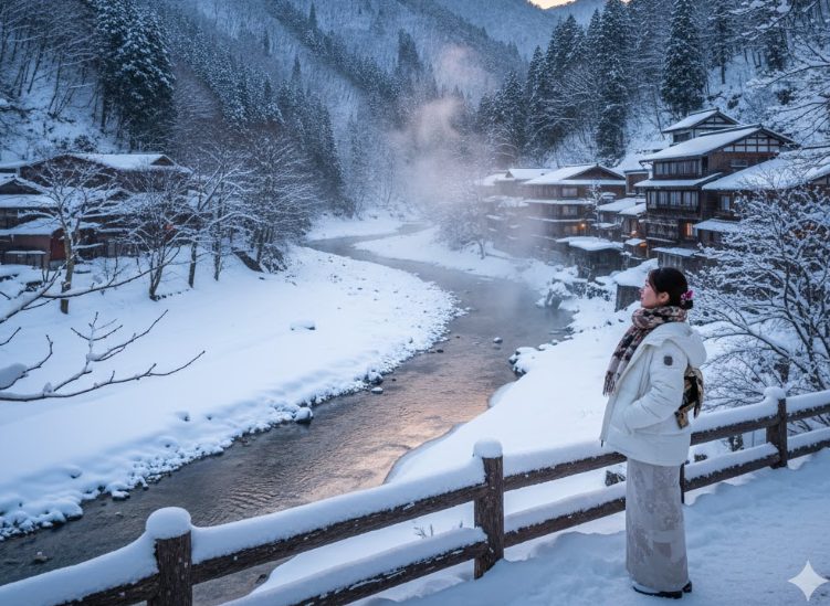 塩原温泉の雪はいつから？2025年積雪時期