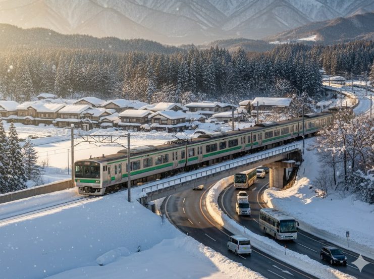 雪道運転なしのアクセス方法