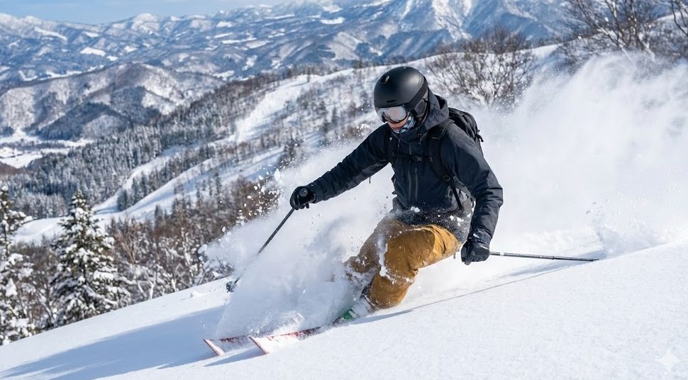 極上のパウダースノーを楽しむスキー体験