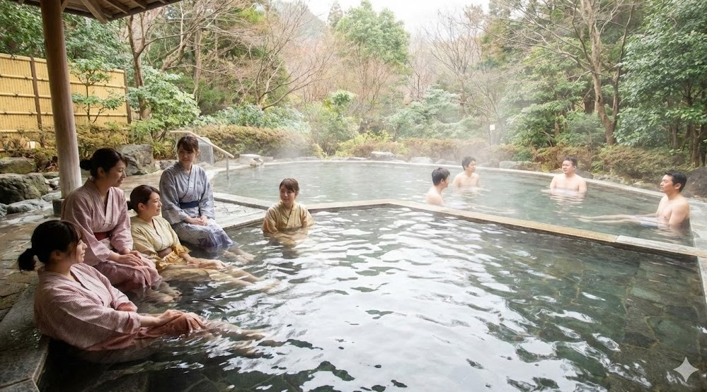 女性も安心な混浴のルール