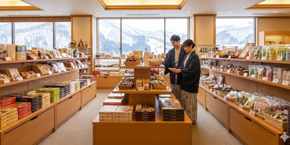 万座温泉のお土産売り場と購入ガイド