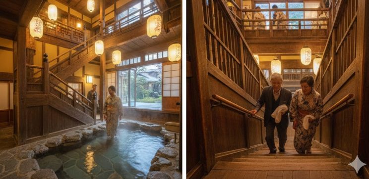 歴史の宿 金具屋が誇る建築と温泉
