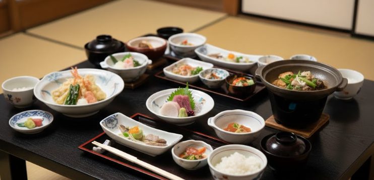 伝統的なしな育ち料理のメニュー