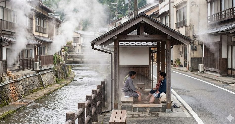 三朝温泉の河原風呂で楽しむ泉質と代替プラン