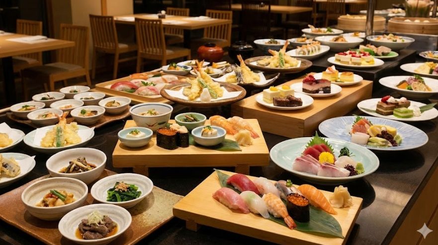 バイキングや美食を贅沢に楽しみたい方