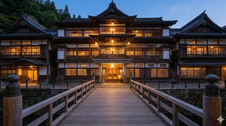 聖地巡礼や高級な四万温泉のおすすめ宿を体験