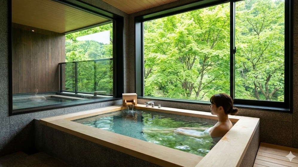 混浴がないなら貸切風呂という選択肢