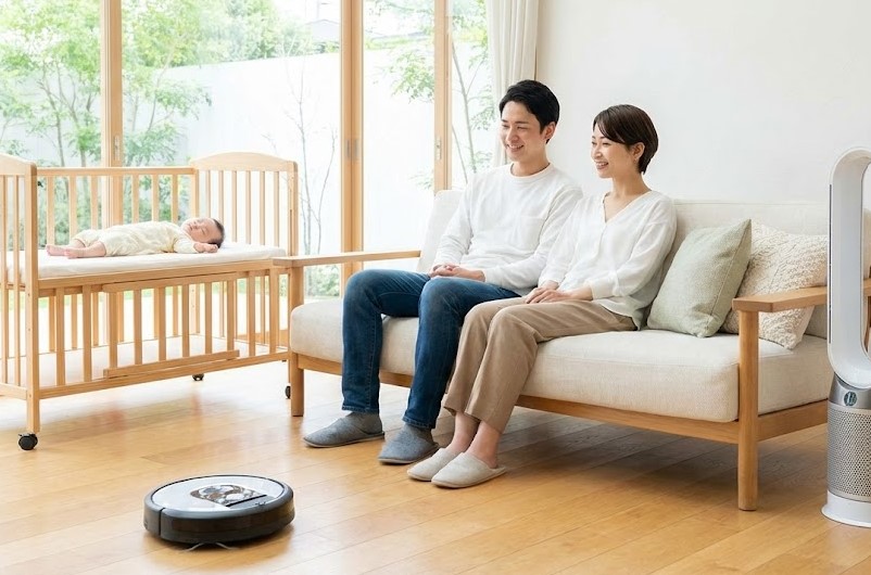 家族で使える高機能家電は結婚と出産の同時祝いに最適