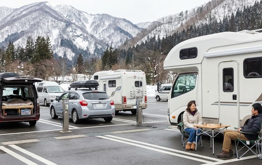 村内は全面禁止!車中泊ができる道の駅情報