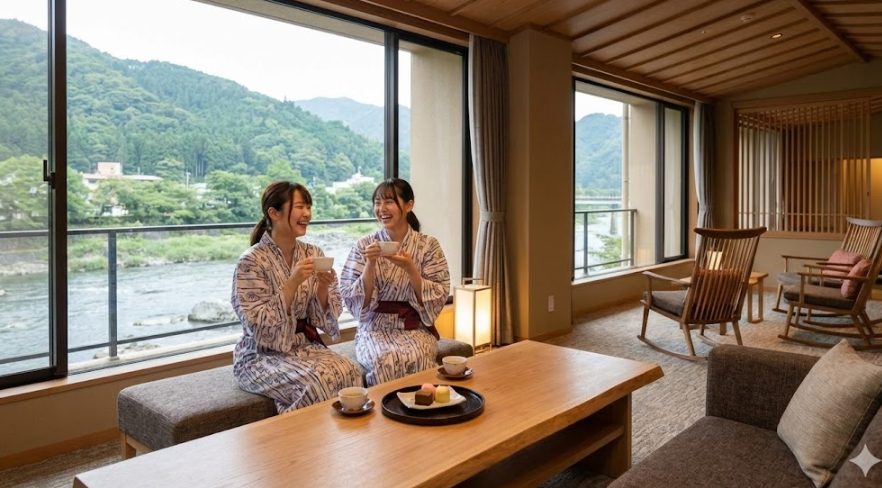 カップルや女子旅な四万温泉のおすすめ宿