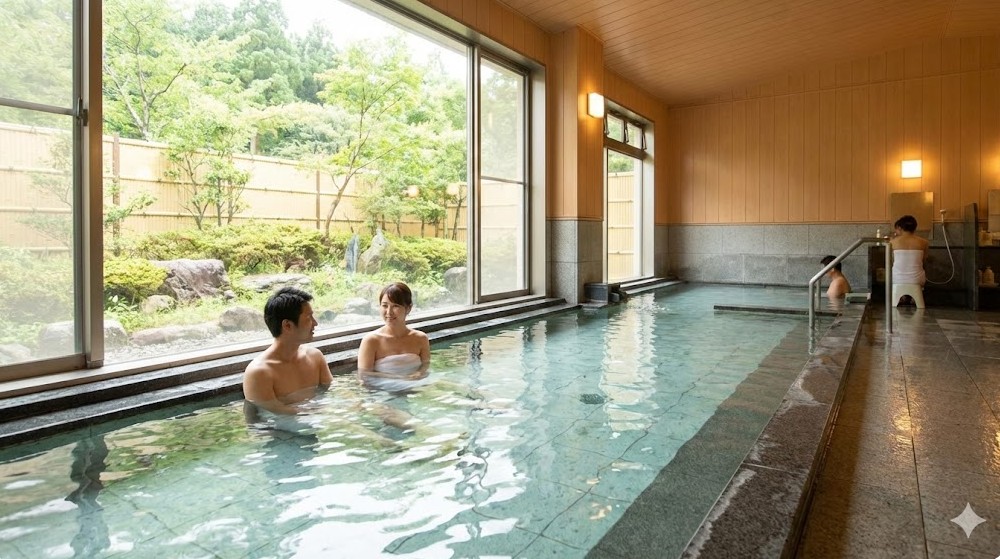 四万温泉の日帰り混浴に代わる貸切プランの提案