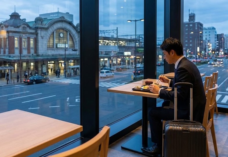 渋川駅の周辺で夕食を済ませてから入るメリット