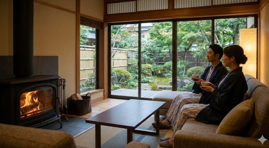 カップルの記念日や静かなおこもり旅の宿
