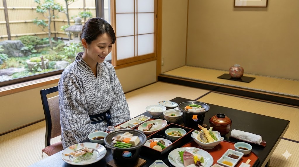 ひとり旅でも気兼ねなく過ごせる「部屋食」自慢の宿