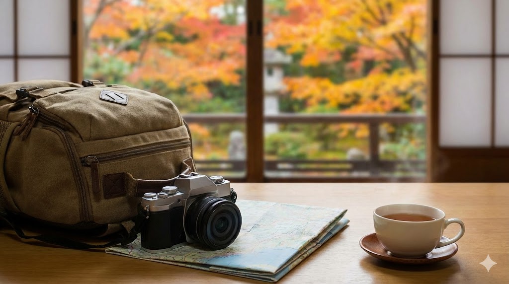季節の移ろいを感じる旅の準備