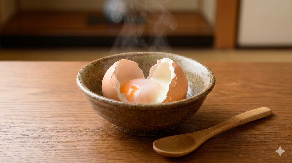 山代温泉名物ゆせん玉子を味わうコツ