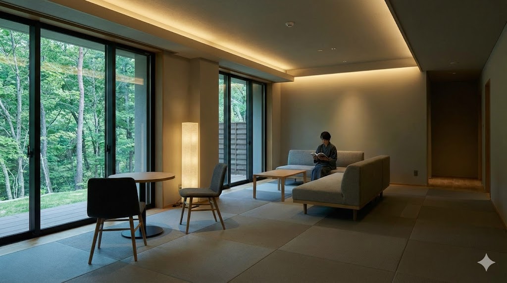 静寂に包まれるONSEN RYOKAN 山喜