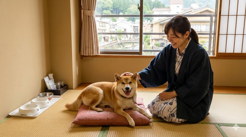 小松家八の坊は愛犬と泊まれるおもてなしの宿