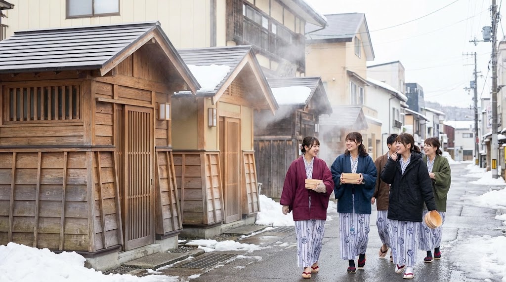 源泉の恵みと歴史が織りなす温泉街の情緒